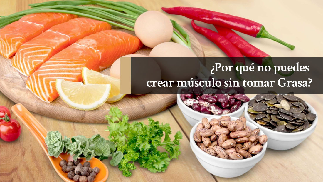 Dieta para ganar masa muscular: ¿por qué no puedes crear músculo sin ingerir grasa?