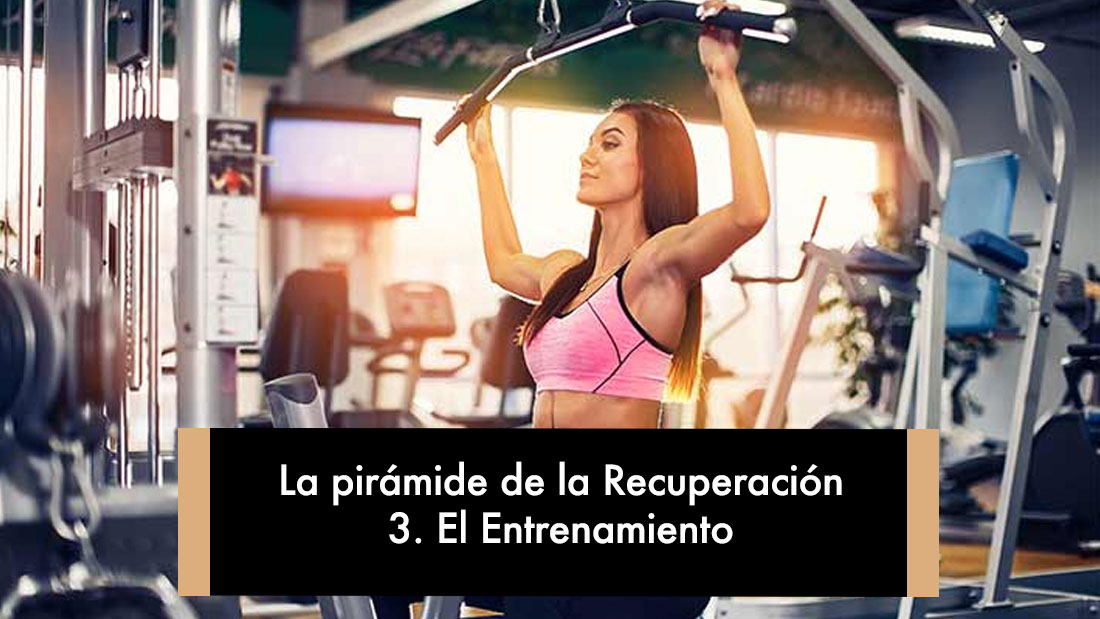 La pirámide de la recuperación: 3. Entrenamiento